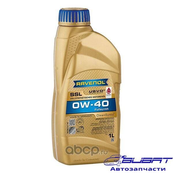 Моторное масло RAVENOL Super Synthetik Oel SSL SAE 0W-40 ( 1л) new (111110800101999)