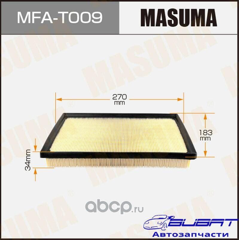 Воздушный фильтр A-1029 MASUMA TOYOTA/ CAMRY/ AVV50L 11- (1/40)