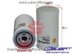 Фильтр гидравл. Sakura HC6801