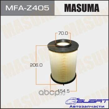 Воздушный фильтр A0457 MASUMA MAZDA/ MAZDA3 11- (1/18)