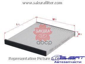 Фильтр салон. Sakura CA1102