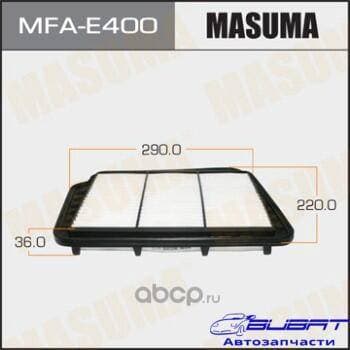 Воздушный фильтр A0438 MASUMA LHD CHEVROLET/ LACETTI/ V1400, V1600, V1800 03- (1/40)