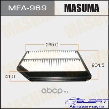 Воздушный фильтр A-846 MASUMA (1/40)