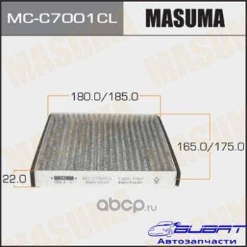 Салонный фильтр MASUMA угольный SWIFT/ RS413 (1/60)