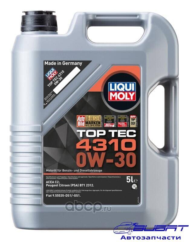 Масло моторное Top Tec 4310 0W-30 (5L)