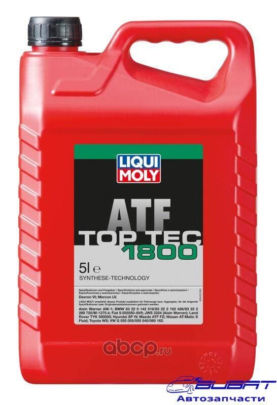 Жидкость гидравлическая синтетическая АКПП Top Tec ATF 1800 (5L)