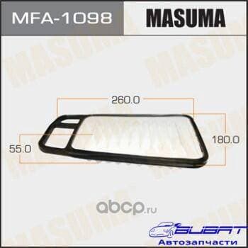 Воздушный фильтр A-975 MASUMA (1/40)