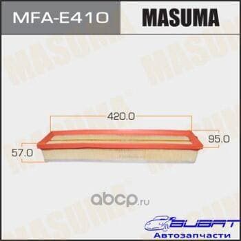 Воздушный фильтр A0469 MASUMA LHD PEUGEOT/ 206/ V1600 02- (1/40)