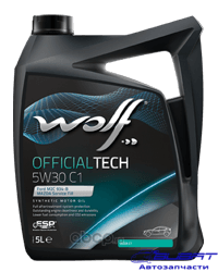 WOLF OFFICIALTECH 5W30 C1 5L