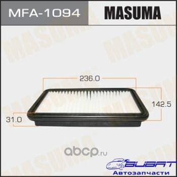 Воздушный фильтр A-971 MASUMA (1/40)