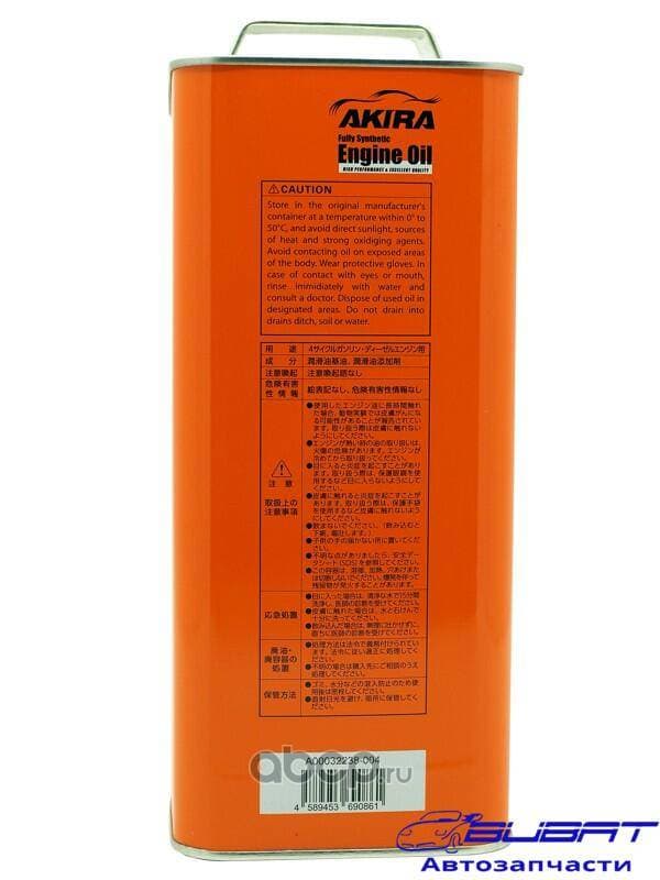 Масло моторное 5W-30 AKIRA ENGINE OIL FS SP/CF/GF-6 (4л х 6)