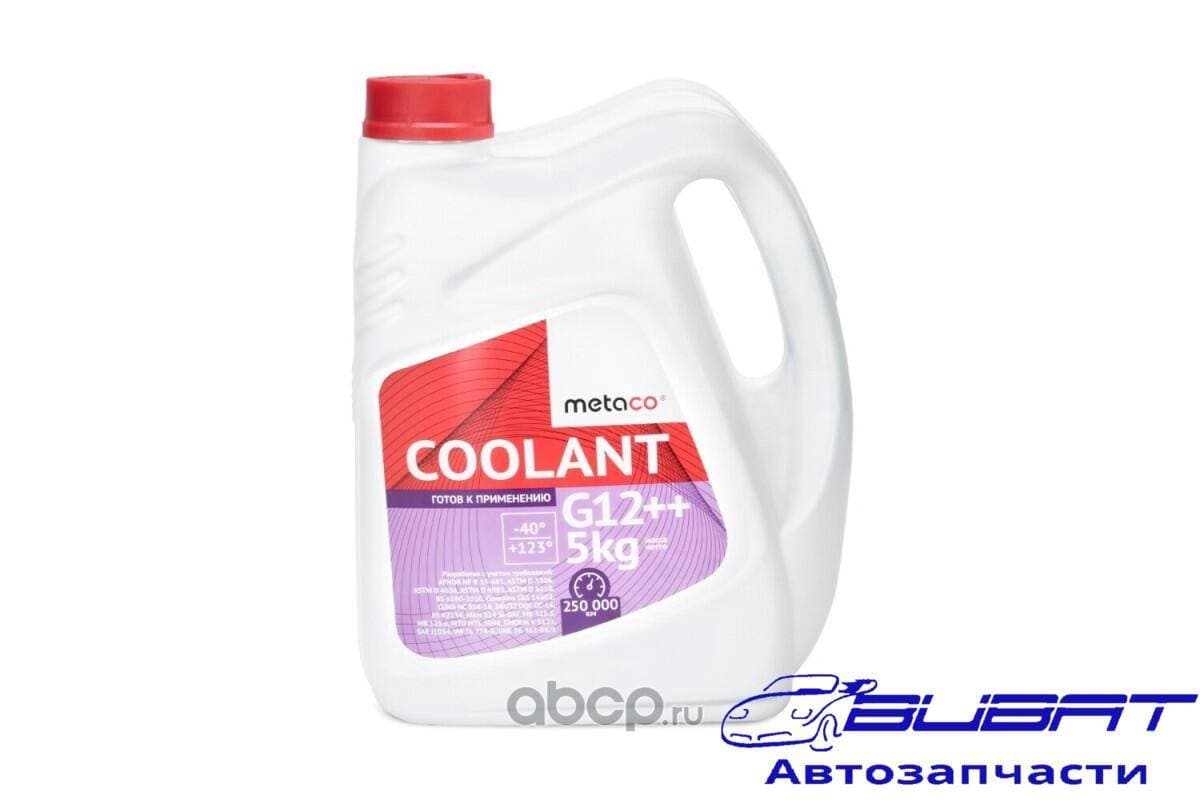 Антифриз COOLANT G12 ++ -40 5 KG готовый