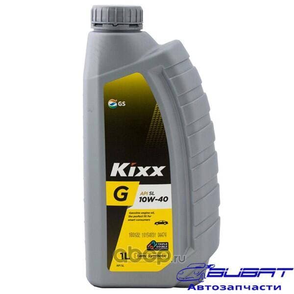 Масло моторное Kixx 10w40 G SL полусинтетическое 1л