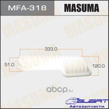 Воздушный фильтр A-195 MASUMA (1/40)