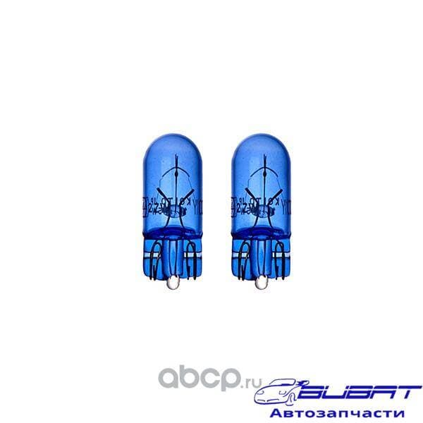 Лампа W5W T10 Koito12V 5W 3900K (2шт. в блистере)