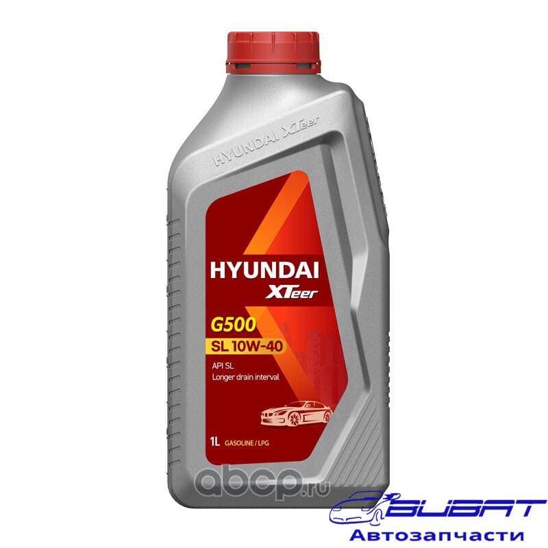 Масло моторное GASOLINE G500 10W40 SL (1L)