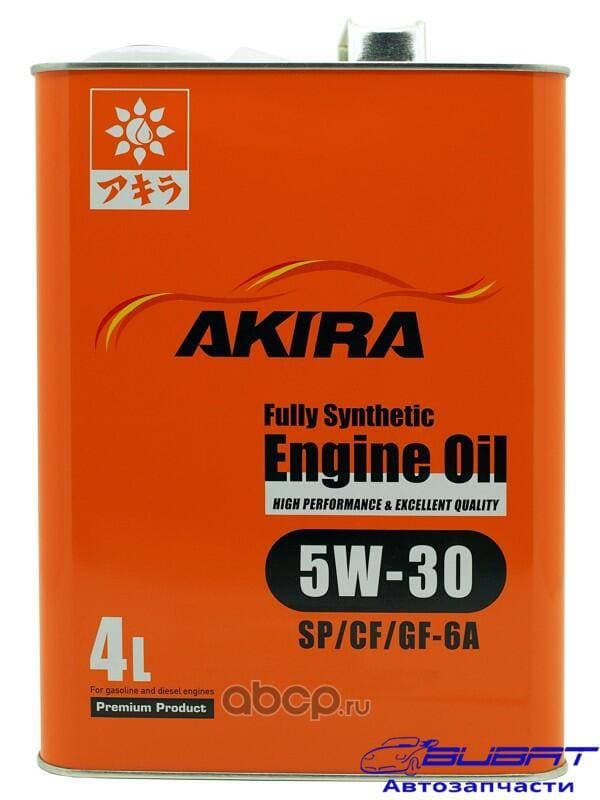 Масло моторное 5W-30 AKIRA ENGINE OIL FS SP/CF/GF-6 (4л х 6)